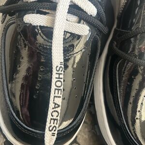 Off-White Black and White Athletic Shoes